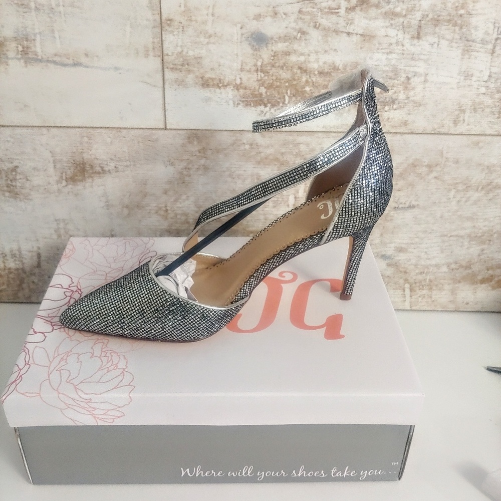Journee collection women's "zeta" stilleto Silver - Picture 3 of 6